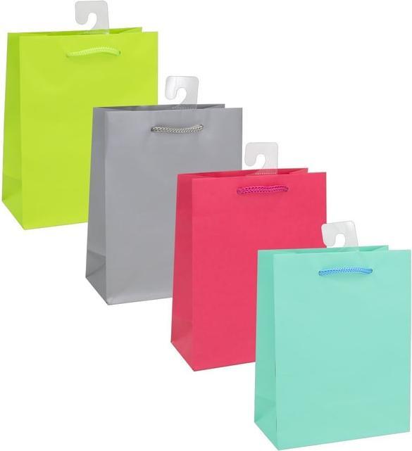Produktbild Idena Geschenkt. FSC-Mix 4 Farb.sort., M 23x18x8cm (Geschenktüte, 1 x)