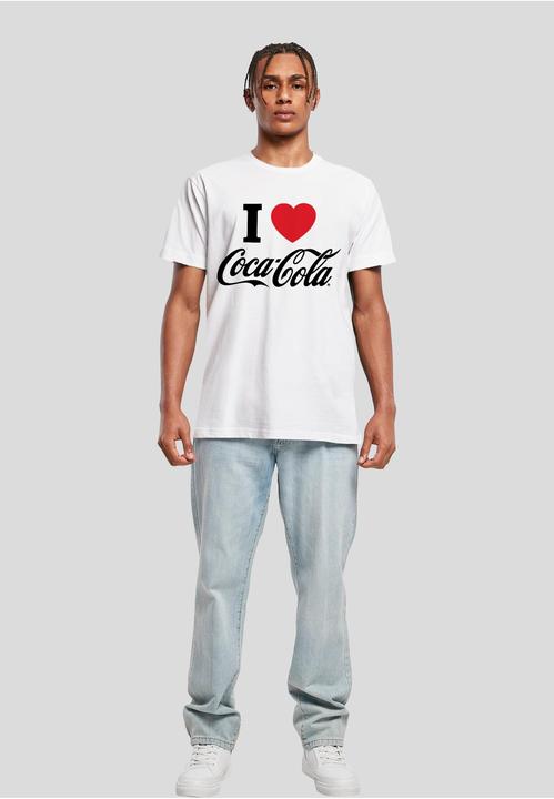 Actual product image Merchcode Coca Cola I Love Coke Tee (XS)