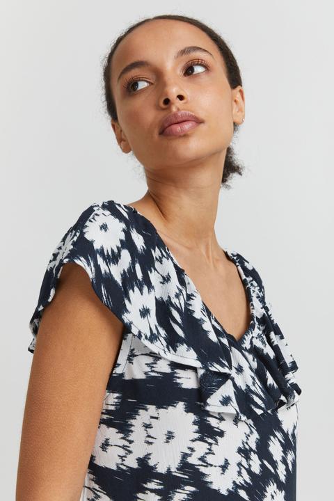 Actual product image Ichi IHMARRAKECH AOP DR11 20116168 (XS)
