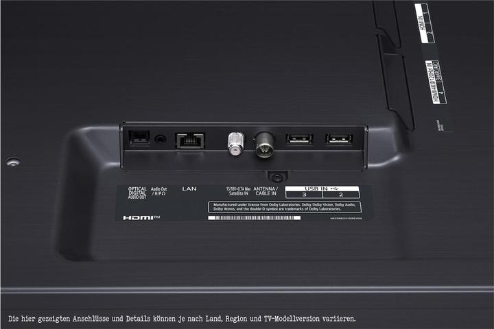 Actual product image LG 55QNED813QA (55", QNED81, LED, UHD, 2022)