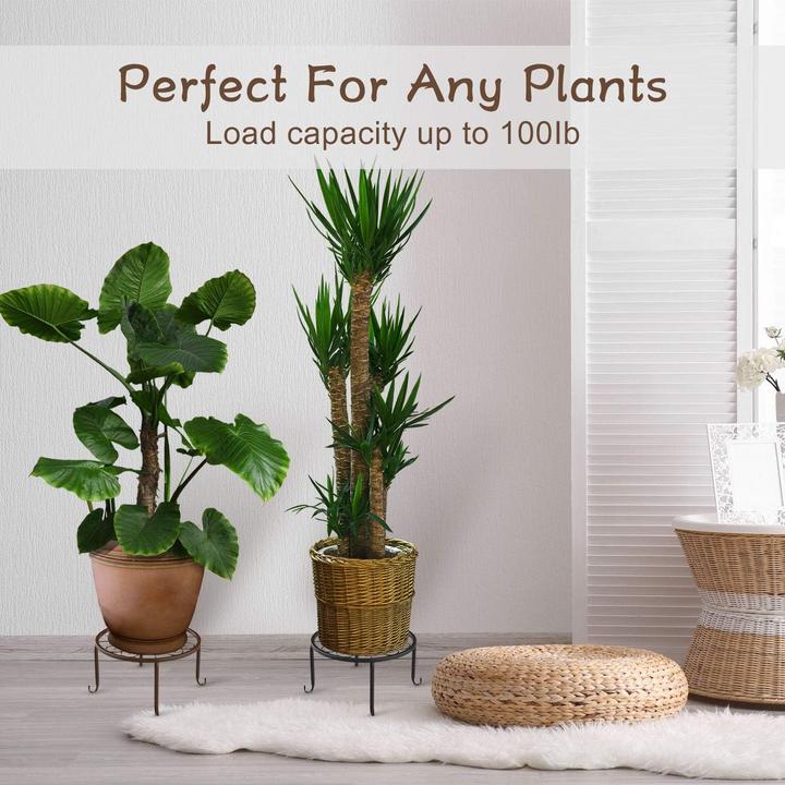 Image du produit Lewondr Support pour pots de fleurs
