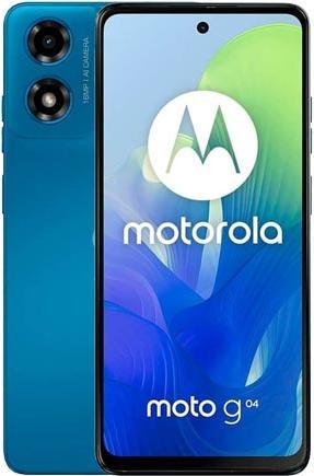 Actual product image Motorola Moto g04 4Gb 64Gb 6.56' Dual (64 GB, Satin Blue, 6.56", Dual SIM, 16 Mpx, 4G)