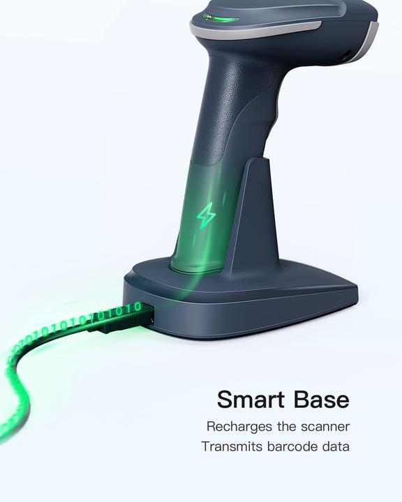 Produktbild Inateck Barcodescanner 54 blue (BCST-52 blue) (2D-Barcodes)