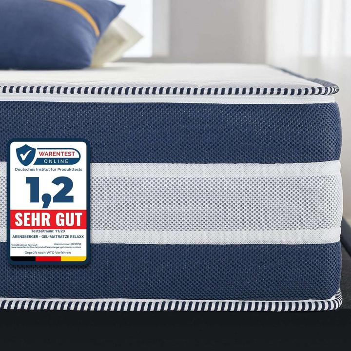 Produktbild Arensberger RELAXX gel mattress (140 x 200 cm, Schaumstoffkern)
