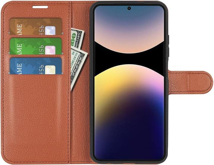 Actual product image Cover-Discount Xiaomi Redmi Note 14 Pro 4G - Leder Etui Hülle (Xiaomi Redmi Note 14 Pro)