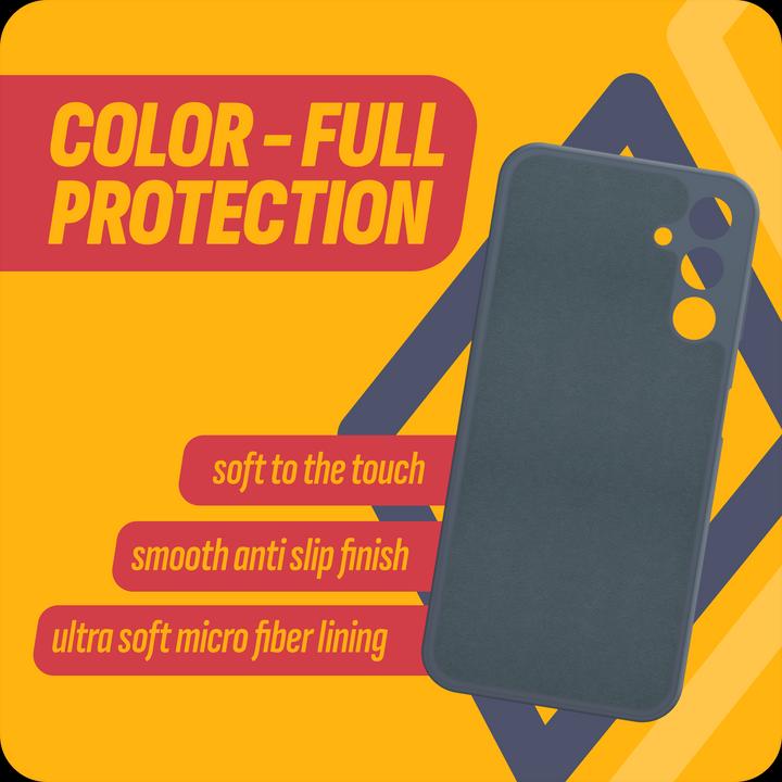 Produktbild Cazy Silikon Hülle Kompatibel mit Samsung Galaxy A15 / A15 5G - Soft TPU Schutz - (Samsung Galaxy A15 5G, Samsung Galaxy A15)