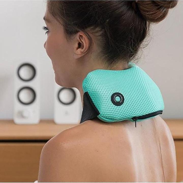 Produktbild InnovaGoods Wellness Relax Neck and Back Massager Adjustable Back Massager with Two Intensities Blue