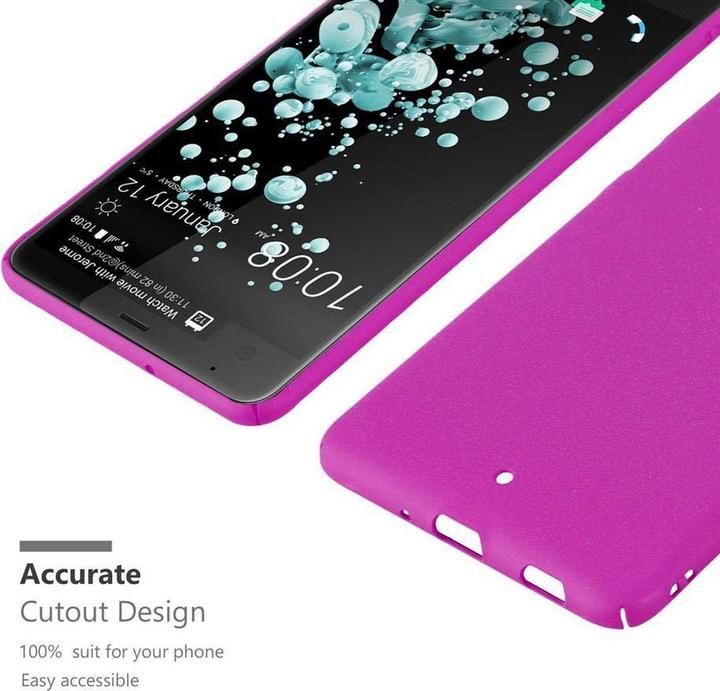 Actual product image Cadorabo Hard Cover Frosty Cover (HTC U Ultra)