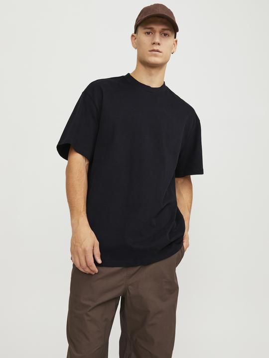 Actual product image Jack & Jones Einfarbig Rundhals T-shirt T-shirt (L)