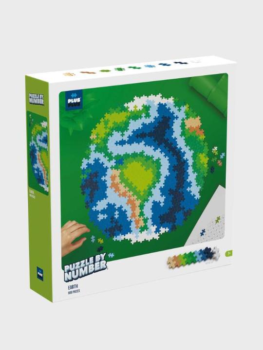 Image du produit Plus-Plus Puzzle By Number Earth 800pcs - (3914) (800 pièces)