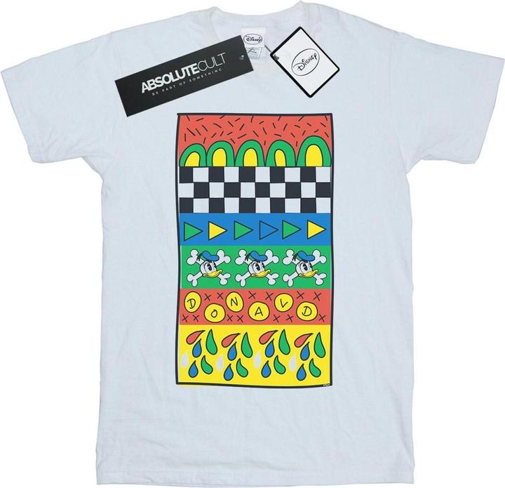 Disney Donald Duck Vintage Pattern TShirt (L)