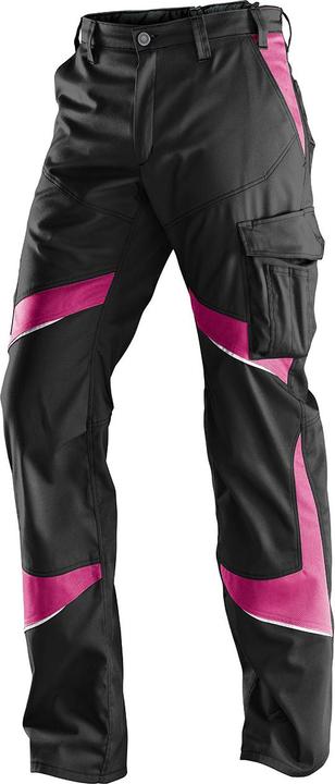 Image du produit Kübler Pantalon femme Activiq, noir/rose, taille 52 (52)