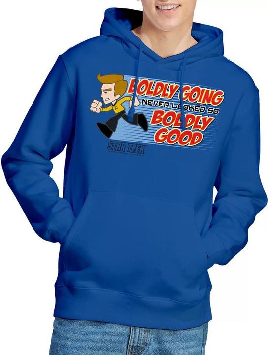 Immagine prodotto Star Trek Quogs Boldly Good Felpa con Cappuccio Uomo (XL)