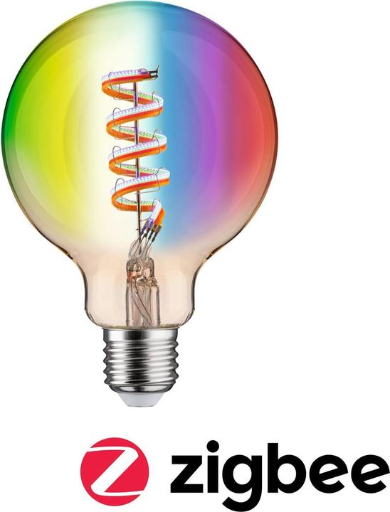 Actual product image Paulmann Globe Zigbee filament (E27, 6 W, 470 lm, 1 x, G)