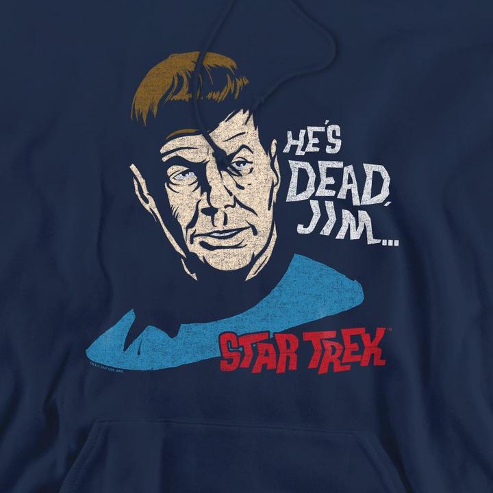 Immagine prodotto He's Dead Jim Felpa con Cappuccio Uomo (L)