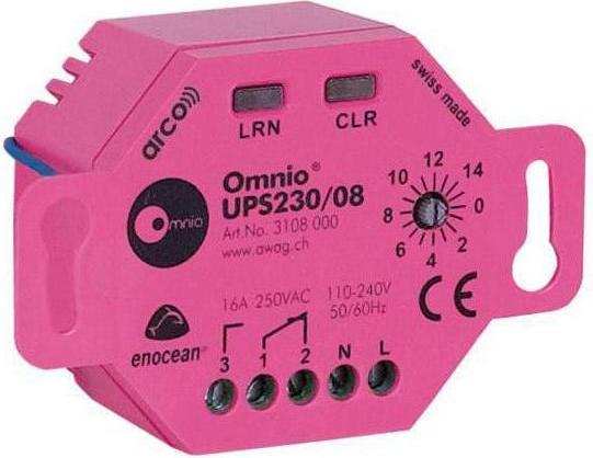 Actual product image Omnio EnOcean flush-mounted switching actuator 1 channel WK (Switch actuator)