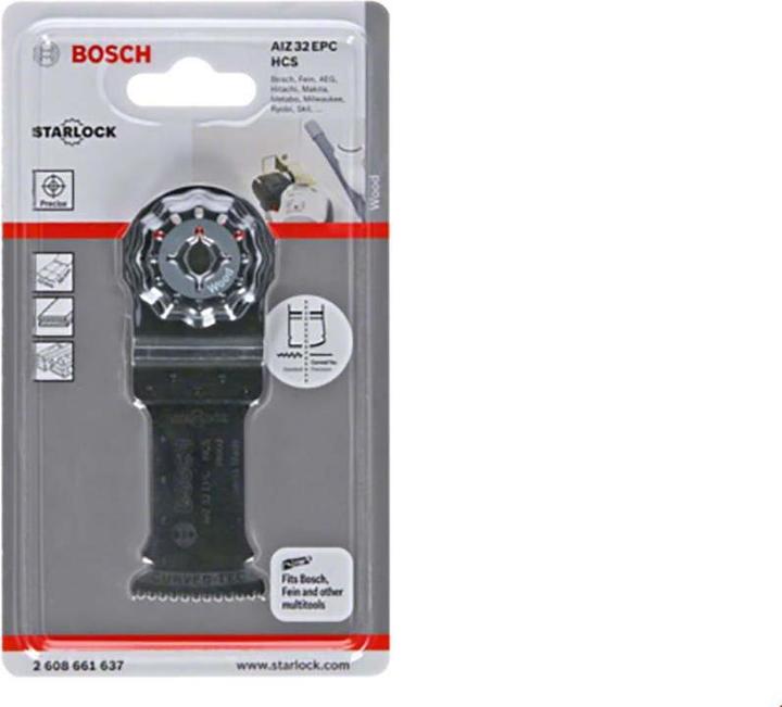 Produktbild Bosch Professional Zubehör HCS Tauchsägeblatt AIZ 32 EPC Wood, 50 x 32 mm, 1er-Pack