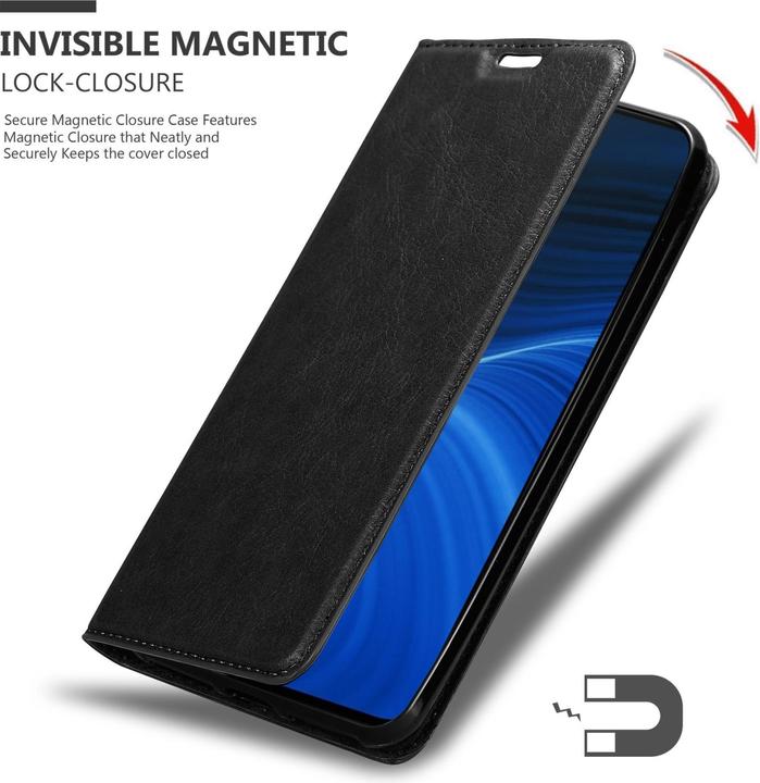 Image du produit Cadorabo Housse pour Realme X2 PRO / Oppo Reno Ace en Book Invis. Style magnétique (Oppo Reno Ace)