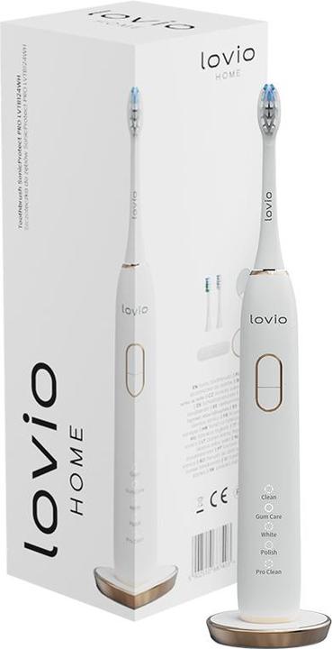 Actual product image Lovio LVTB124WH SonicProtect PRO White (Sonic toothbrush)