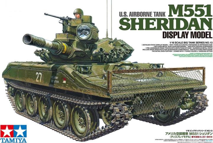 Image du produit Tamiya 1/16 M551 Sheridan (modèle statique)