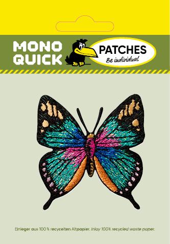 Actual product image Mono Quick Butterfly turquoise glitter (1 x)
