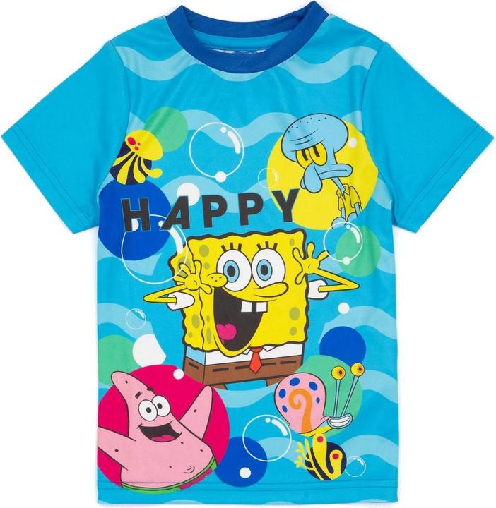 Image du produit Spongebob Squarepants Ensemble pyjama garçon Happy (128)