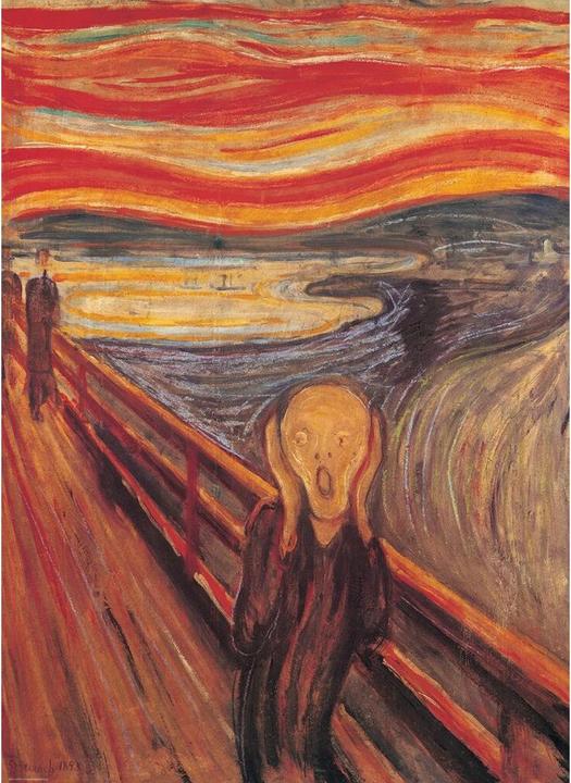 Produktbild Eurographics Der Schrei von Edvard Munch (1000 Teile)