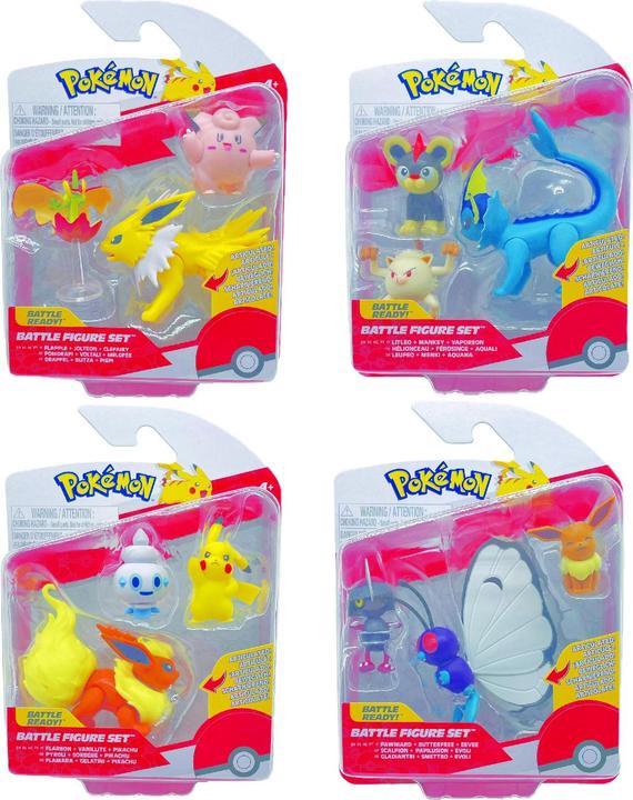 Produktbild Jazwares Pokémon Battle Figure Set ass Wave