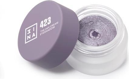 Image du produit 3INA MAKEUP The 24H Cream Eyeshadow 423 Lilac Ombre à paupières Waterproof Fast Drying Matte Shimmer & (Rose)