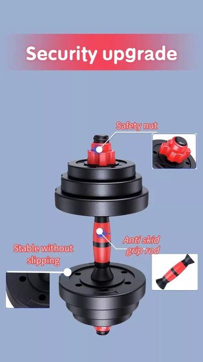 Actual product image Gym Universe 3-in-1 dumbbell set (2 x 15 kg)