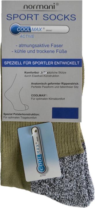 Produktbild Normani 2 Paar Coolmax Trekking-Funktionssocken (2er Pack, 39 - 42)