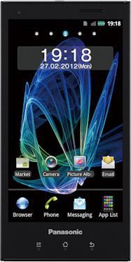 Produktbild Panasonic Eluga - 8GB - Schwarz (8 GB, 4.30", 8 Mpx, 3G)