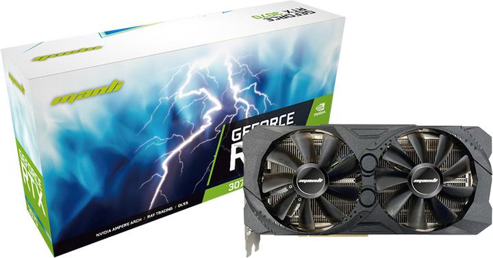 Image du produit Manli GeForce RTX 3070 LHR (8 Go)