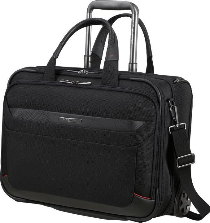 Samsonite Pro-DLX6 Laptop Rolling Tote 15,6 "Schwarz (26.50 l)