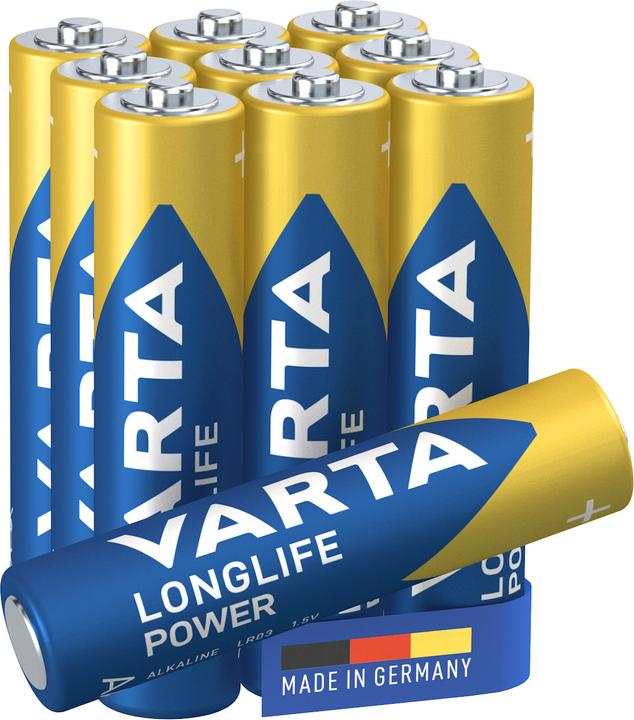 Produktbild Varta Longlife Power (10 Stk., AAA, 1240 mAh)