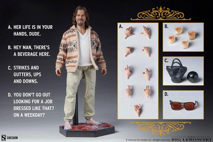 Produktbild Sideshow The Big Lebowski "The Dude" 1/6 Actionfigur