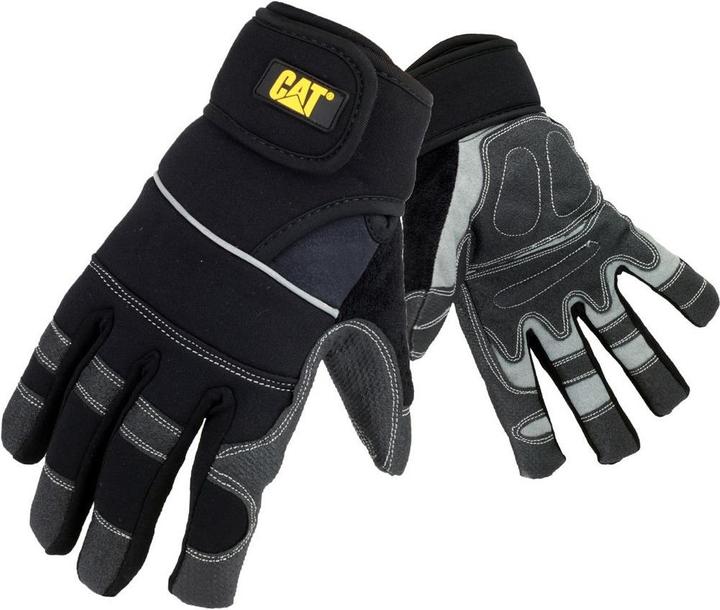 Cat Handschuhe synthetisch mit Einsätzen (M)