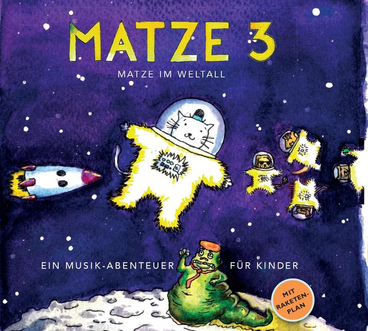 Actual product image Music Legs Matzo 3 Matzo in Space
