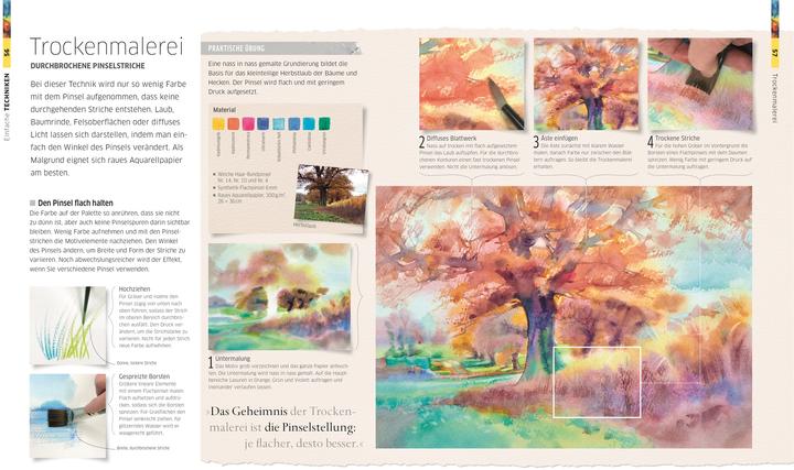 Produktbild Meisterschule Aquarell (Deutsch, Wiebke Krabbe, 2021)