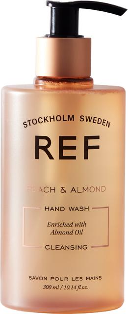 Ref. REF Pfirsich & Mandel Handwäsche mit Mandelöl angereichert (Flüssigseife, 300 ml)