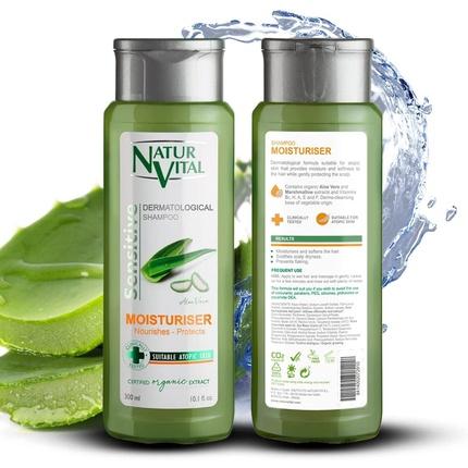 Actual product image NaturVital CHAMPU SENSITIVE hidratante 300 ml (300 ml, Liquid shampoo)