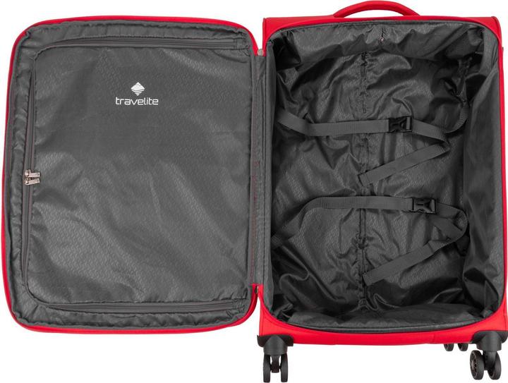 Immagine prodotto Travelite Trolley + Valigia Chios 4w Trolley M (60 l, L (90 - 115l))