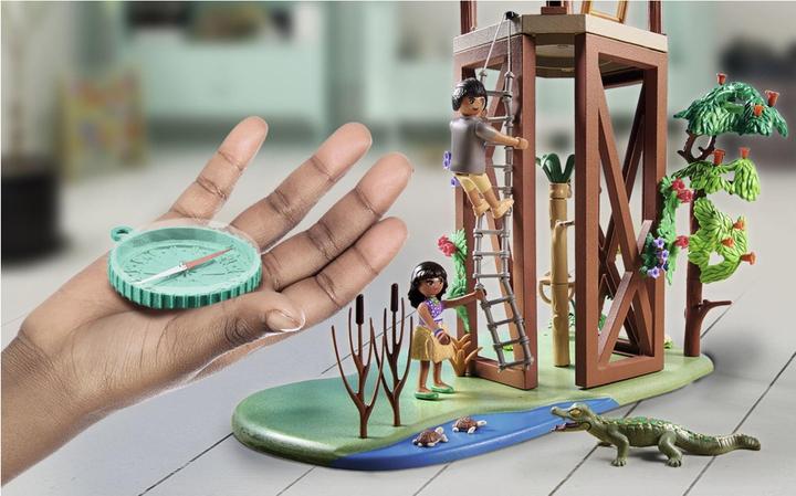 Actual product image Playmobil 71008 Wiltopia - Research tower with compass (71008, Playmobil Wiltopia)