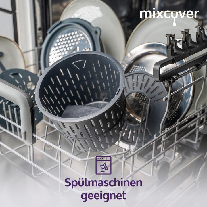 Produktbild Mixcover Salatschleuder kompatibel mit Thermomix TM6 TM5