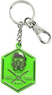 SD Toys Porte Cle Star Wars Death Trooper Metal Green