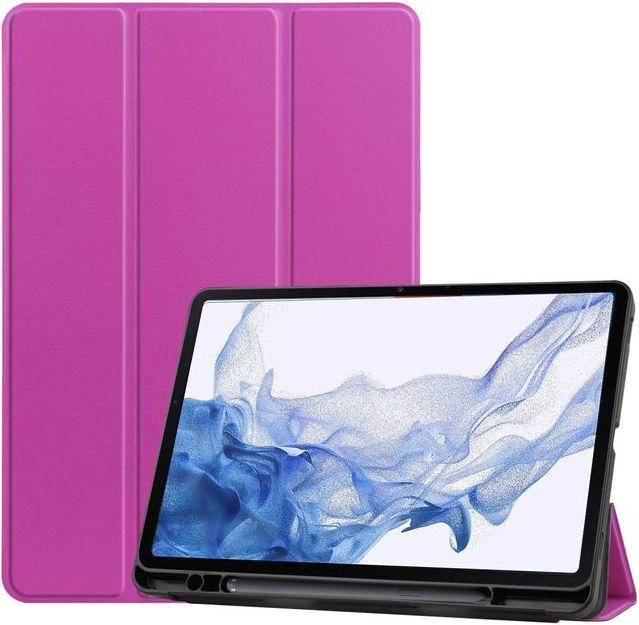 Produktbild MU Classic Dreifach faltbare Leder Hülle (Galaxy Tab S8)