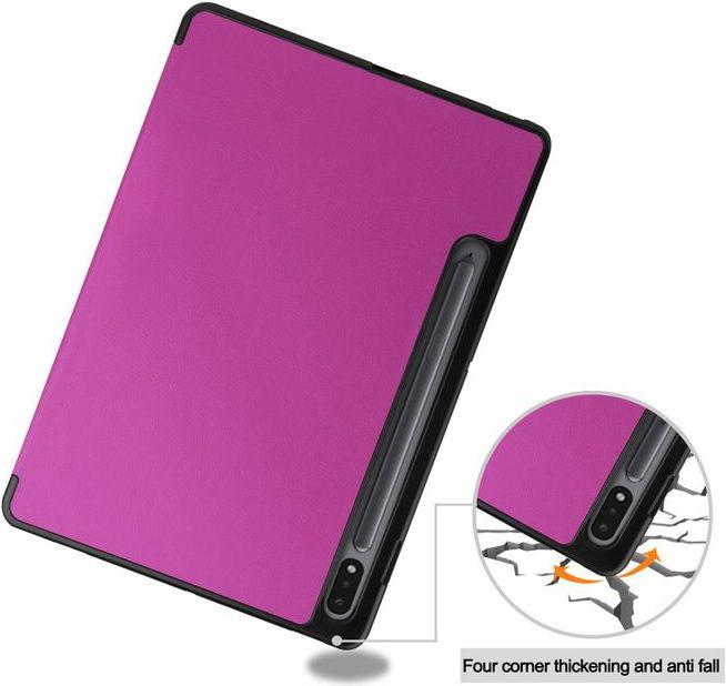 Produktbild MU Classic Dreifach faltbare Leder Hülle (Galaxy Tab S8)