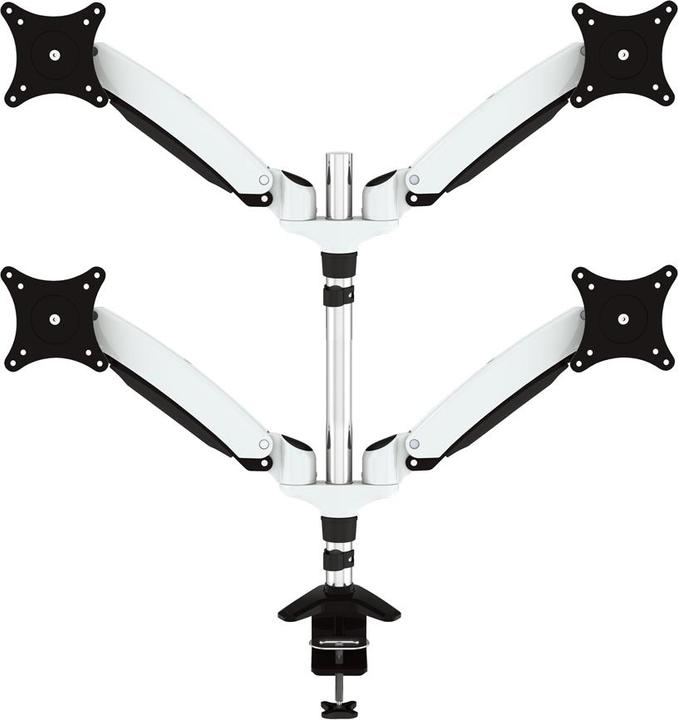 Produktbild Jenimage FD420TK-Tischhalterung - 4 Monitore Neigen -90 bis +85 Grad Drehen 180 Grad Schwenken 360 Grad fu... (Tisch, 35")