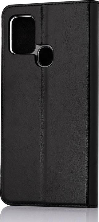Actual product image Wave BookCase -suojakotelo, Samsung Galaxy A21s, musta (Samsung Galaxy A21s)