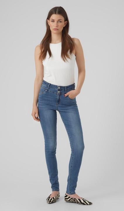 Produktbild Vero Moda Skinny Fit Jeans mit High Waist (32)